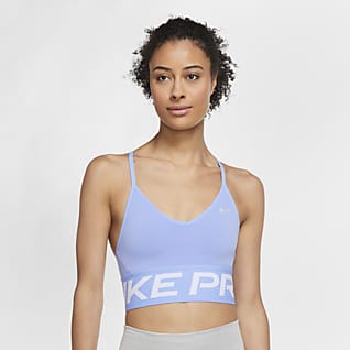 nike pro indy longline sports bra