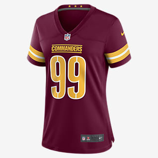 NFL Washington Commanders (Chase Young) Women's Game Football Jersey