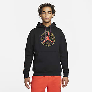 Jordan Essentials Mountainside Pullover-hættetrøje med grafik til mænd