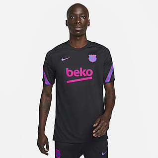 FC Barcelona Strike เสื้อฟุตบอลแขนสั้นผู้ชาย Nike Dri-FIT
