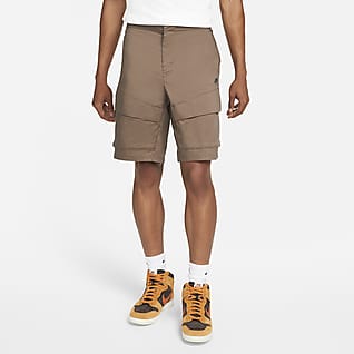 nike sportswear tech pack men's woven unlined cargo shorts
