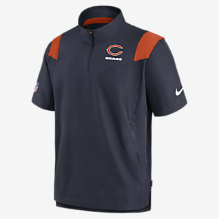 Nike Sideline Coach Lockup (NFL Chicago Bears) Men's Short-Sleeve Jacket