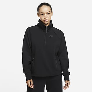 Nike Sportswear Tech Fleece Camisola com fecho a 1/4 para mulher