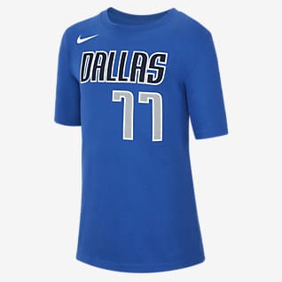 Dallas Mavericks T-shirt dla dużych dzieci Nike NBA