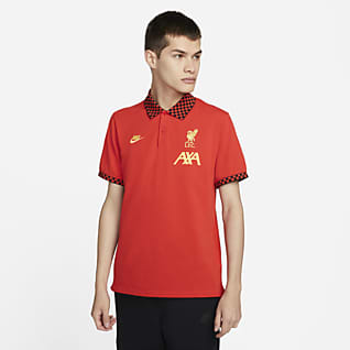 Liverpool FC 男款 Nike Dri-FIT 足球有領衫