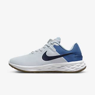 Nike Revolution 6 FlyEase Next Nature Men's Easy-On-And-Off Road Running Shoes (Extra Wide)