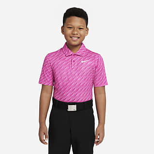 Nike Dri-FIT Victory Golfpolo met print voor jongens