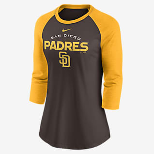 Nike Modern Baseball Arch (MLB San Diego Padres) Women's 3/4-Sleeve T-Shirt