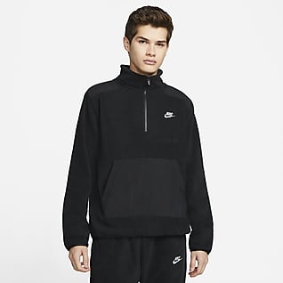 Nike Sportswear Style Essentials+ Maglia in fleece con zip a metà lunghezza - Uomo