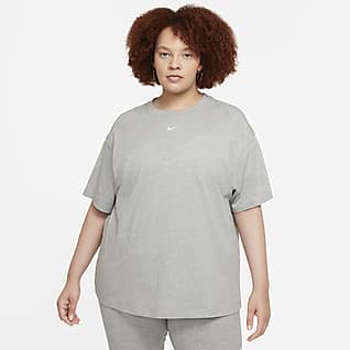 Nike Sportswear Essential Damska koszulka z krótkim rękawem o kroju oversize (duże rozmiary)