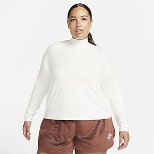 Nike Sportswear Icon Clash Women's Mock Long-Sleeve Top (Plus Size)