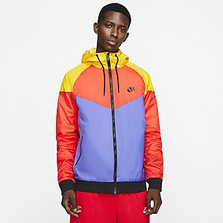 clear colorful nike jacket