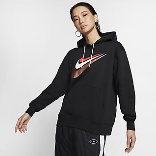 nike swoosh overhead hoodie dames nike swoosh overhead hoodie dames