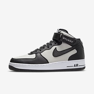 Nike x Stüssy Air Force 1 '07 Mid Erkek Ayakkabısı