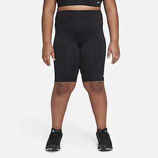 Nike Dri-FIT One Cykelshorts för tjejer (utökade storlekar)