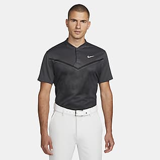 Nike Dri-FIT ADV Tiger Woods Pánská golfová polokošile s potiskem