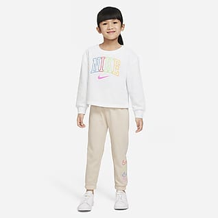 Nike Little Kids' Crew and Joggers Set