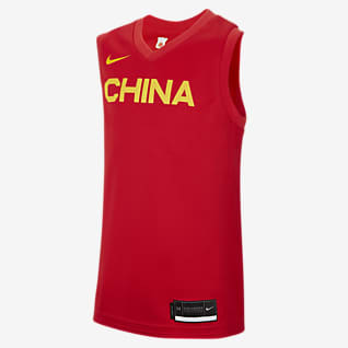 China (Road) Camisola de basquetebol Nike Júnior