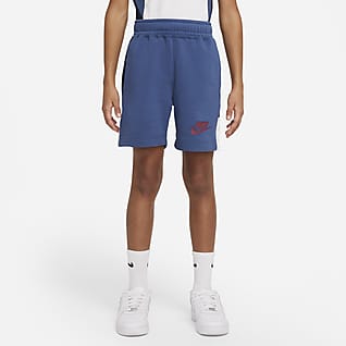 Nike Sportswear Hybrid Kraťasy z francouzského froté pro větší děti (chlapce)