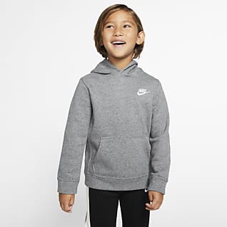 Nike Sportswear Club Fleece Μπλούζα με κουκούλα για μικρά παιδιά