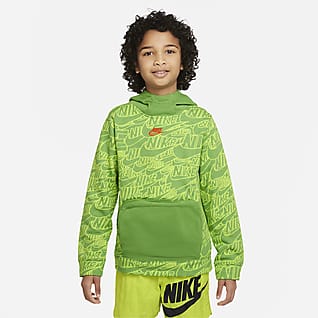 Nike Sportswear Sudadera con gorro de French Terry para niño talla grande