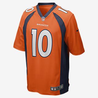 what color is the broncos home jersey
