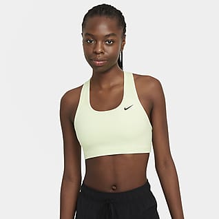 Nike Dri-FIT Swoosh Bra deportivo sin almohadilla de media sujeción para mujer