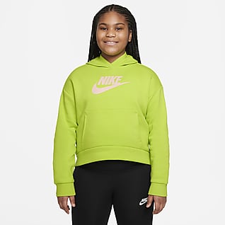 Nike Sportswear Club Fleece Sudadera con capucha para niña talla grande