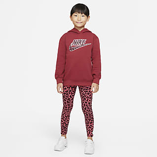 Nike Little Kids' Leopard Hoodie and Leggings Set