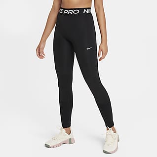 Nike Pro 大童（女孩）训练紧身裤