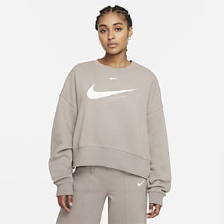 Nike Sportswear Damska bluza z dzianiny o skróconym kroju