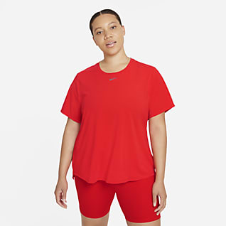 Nike Dri-FIT One Luxe Women's Standard Fit Short-Sleeve Top (Plus Size)