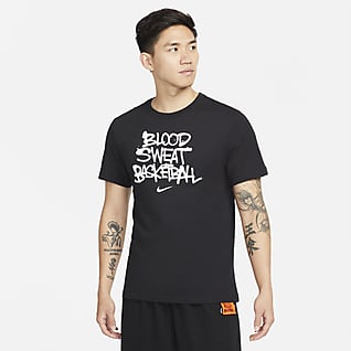 ナイキ Dri-FIT "Blood, Sweat, Basketball" メンズ バスケットボール Tシャツ