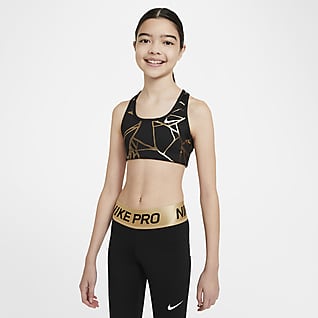 nike youth sports bra size chart