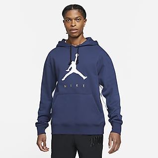 royal blue and black jordan hoodie