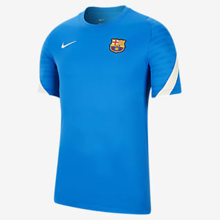 FC Barcelona Strike Men's Short-Sleeve Soccer Top