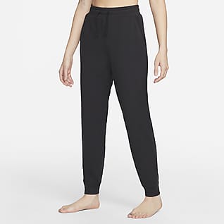 Nike Yoga Dri-FIT Dámské 7/8 flísové běžecké kalhoty