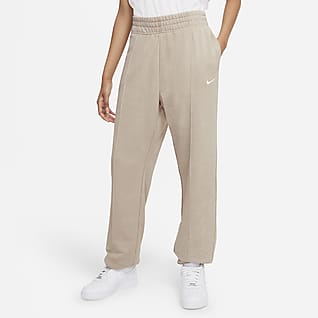 Nike Sportswear Essential Collection Calças de lã cardada com efeito lavado para mulher