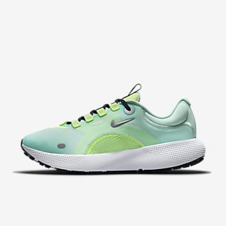 women's nike react green