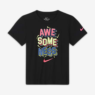 white nike shirt with pink check