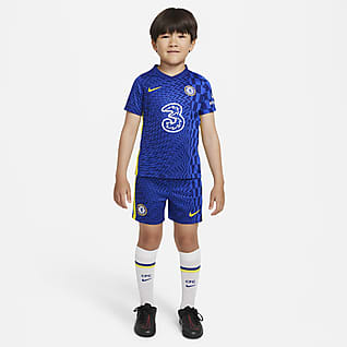 Chelsea F.C. 2021/22 Home Younger Kids' Football Kit