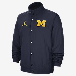 michigan jordan windbreaker