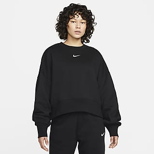 Nike Sportswear Phoenix Fleece Überextragroßes Rundhals-Sweatshirt für Damen