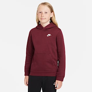 nike maroon pullover