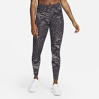 Nike Dri-FIT Run Division Fast Reflektierende Lauf-Leggings mit Print für Damen