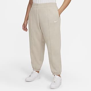 Nike Sportswear Essential Collection Women's Washed Fleece Trousers (Plus Size)
