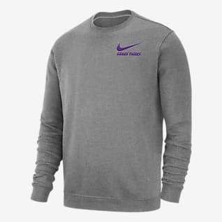 Nike College Club Fleece (LSU) Men's Sweatshirt
