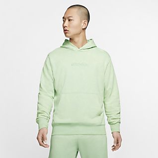 nike hoodie men green