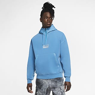 Mavi Kapusonlu Ustler Ve Sweatshirt Ler Nike Tr