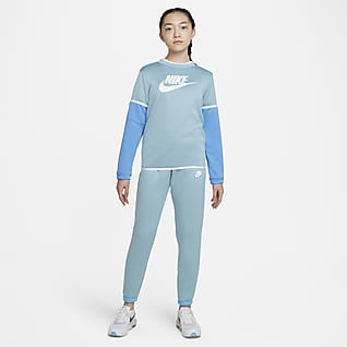 Nike Sportswear Tracksuit i polyester til store barn